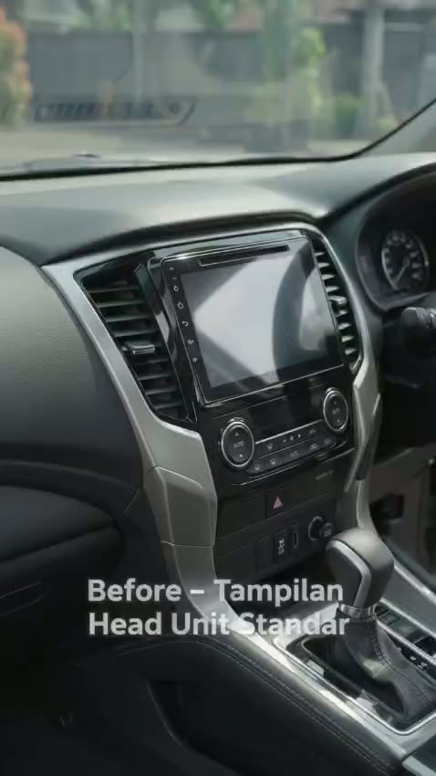 Proses pemasangan subwoofer mobil di workshop Pondok Cabe