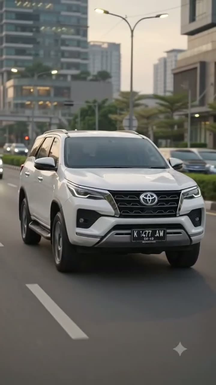 Hasil pemasangan sistem audio dengan subwoofer pada Toyota Fortuner