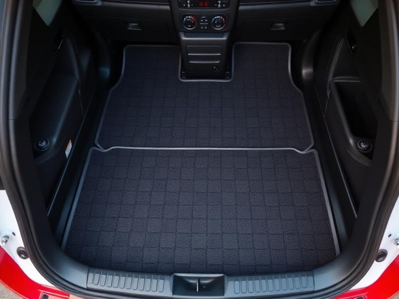 Karpet dasar mobil premium custom full kabin warna gelap di dalam kendaraan